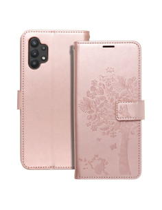 Etui MEZZO Book pour SAMSUNG A32 LTE ( 4G ) arbre or-rose