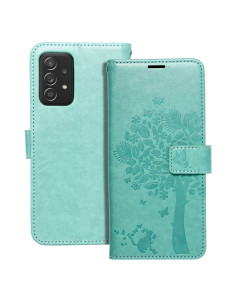 Etui MEZZO Book pour SAMSUNG A52 5G / A52 LTE ( 4G ) / A52s 5G arbre vert