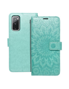 Etui MEZZO Book pour SAMSUNG S20 FE / S20 FE 5G mandala vert