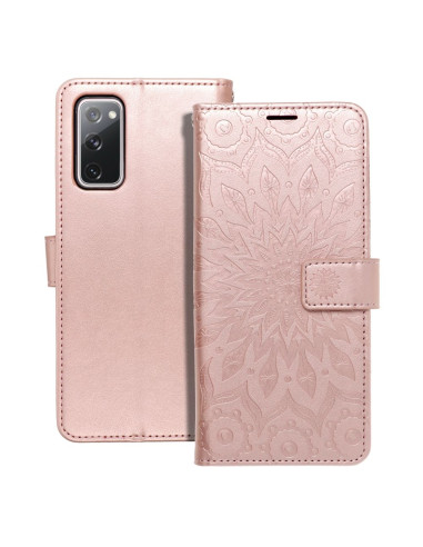 Etui MEZZO Book pour SAMSUNG S20 FE / S20 FE 5G mandala or-rose