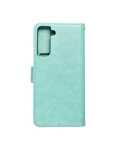 Etui MEZZO Book pour SAMSUNG S21 mandala vert