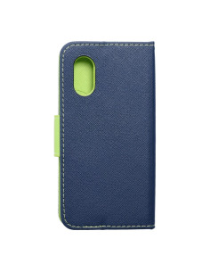Etui Fancy Book pour SAMSUNG XCOVER 5 bleu marine/ lime 2