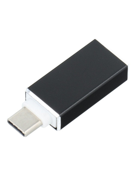 Adaptateur OTG USB A vers USB Type C 3.0 noir
