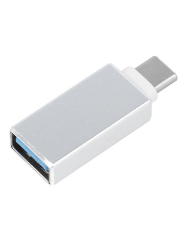 Adaptateur OTG USB A vers USB Type C 3.0 blanc