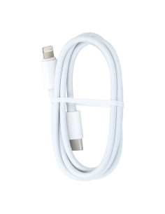 Cable Type C pour iPhone Lightning 8-pin Power Delivery PD20W 3A C291 blanc 1m BOX 2