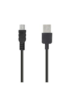 Cable USB - Mini USB noir (navi / camera)