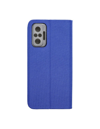 Etui SENSITIVE Book pour XIAOMI Redmi NOTE 10 Pro bleu marine
