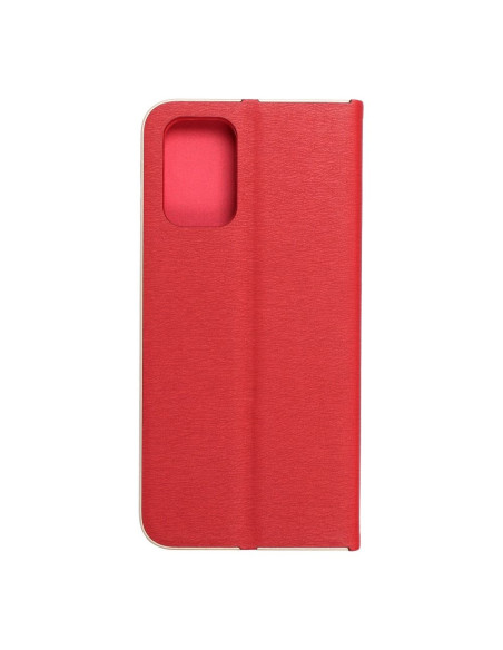 Etui Luna Book pour XIAOMI Redmi NOTE 10 / 10S rouge