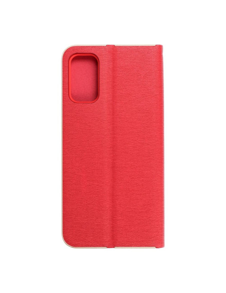 Etui Luna Book pour XIAOMI Redmi NOTE 10 5G / Poco M3 Pro / Poco M3 Pro 5G rouge