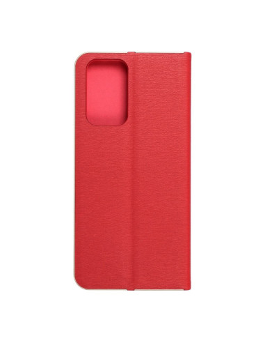 Etui Luna Book pour XIAOMI Redmi NOTE 10 Pro rouge