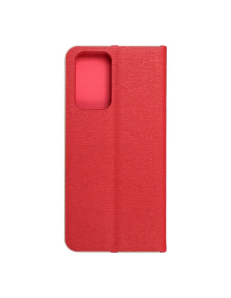 Etui Luna Book pour XIAOMI Redmi NOTE 10 Pro rouge