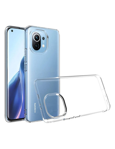 Coque BACK CASE Ultra Slim 0,5mm pour XIAOMI Mi 11 TRANSPARENT