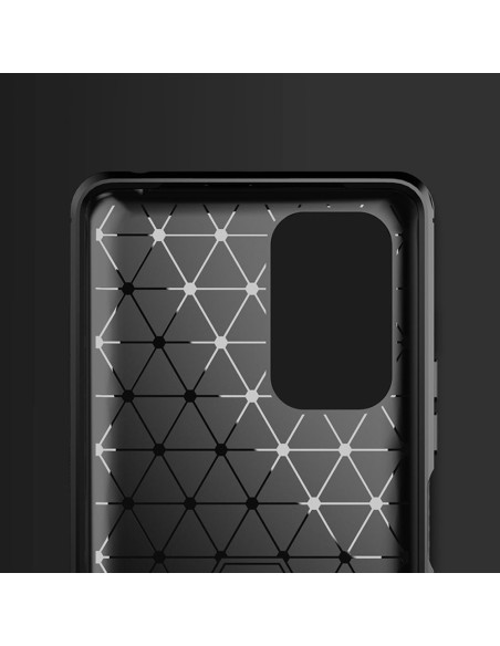 COQUE FORCELL - CARBON pour XIAOMI Redmi NOTE 10 5G NOIR