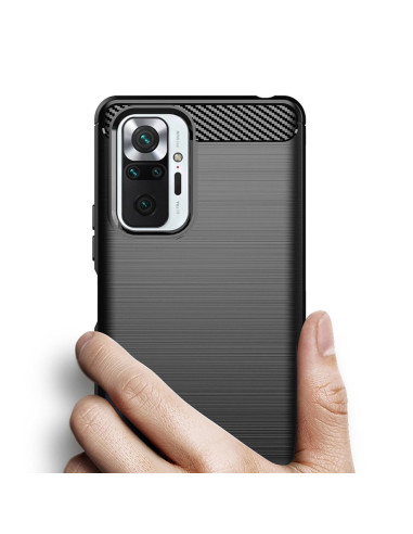 COQUE FORCELL - CARBON pour XIAOMI Redmi NOTE 10 5G NOIR