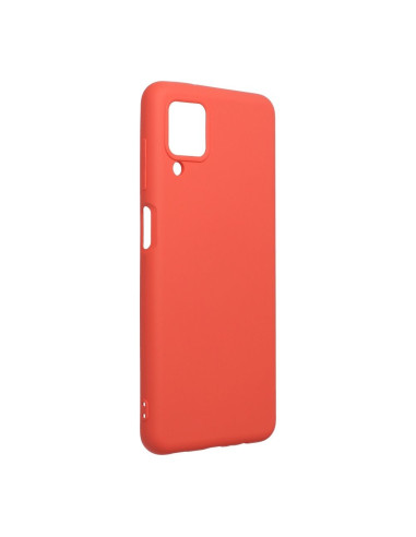 COQUE SILICONE pour SAMSUNG Galaxy A12 pêche