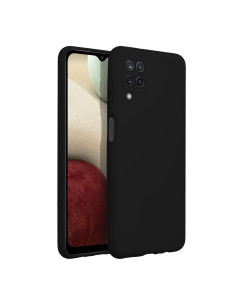 COQUE SILICONE pour SAMSUNG Galaxy A12 NOIR 2