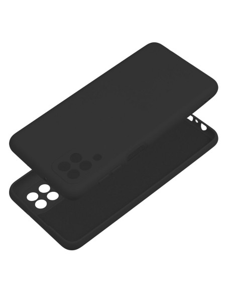 COQUE SILICONE pour SAMSUNG Galaxy A12 NOIR