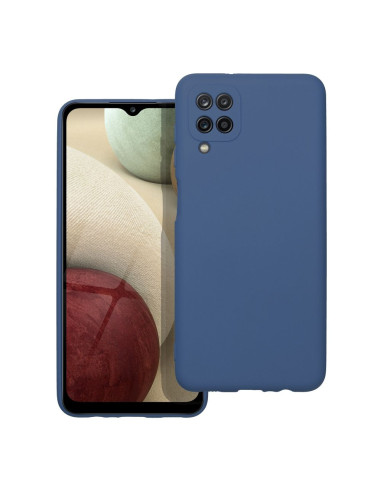 COQUE SILICONE pour SAMSUNG Galaxy A12 BLEU