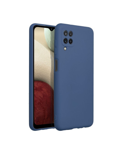 COQUE SILICONE pour SAMSUNG Galaxy A12 BLEU