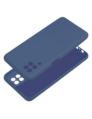 COQUE SILICONE pour SAMSUNG Galaxy A12 BLEU