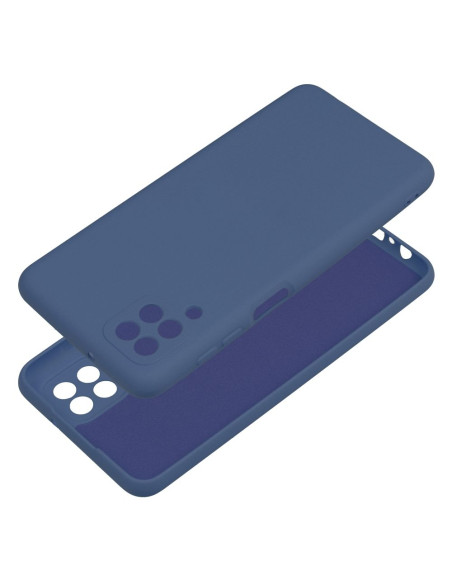 COQUE SILICONE pour SAMSUNG Galaxy A12 BLEU