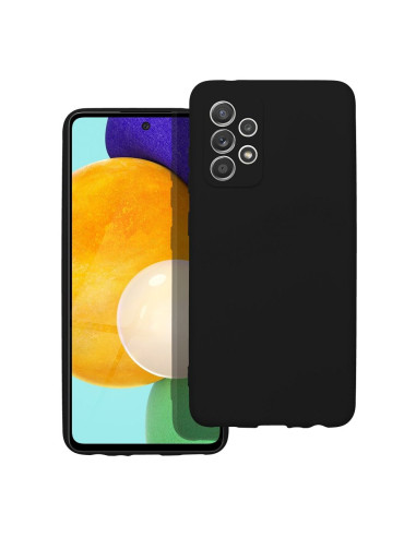 COQUE SILICONE pour SAMSUNG Galaxy A52 5G / A52 LTE ( 4G ) / A52S NOIR