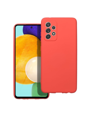 COQUE SILICONE pour SAMSUNG Galaxy A52 5G / A52 LTE ( 4G ) / A52S pêche