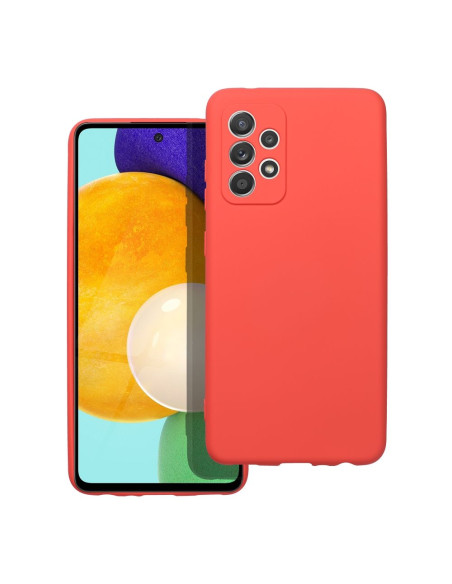 COQUE SILICONE pour SAMSUNG Galaxy A52 5G / A52 LTE ( 4G ) / A52S pêche