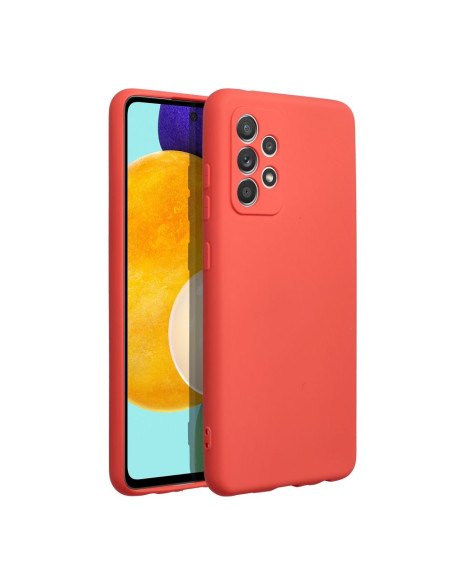 COQUE SILICONE pour SAMSUNG Galaxy A52 5G / A52 LTE ( 4G ) / A52S pêche