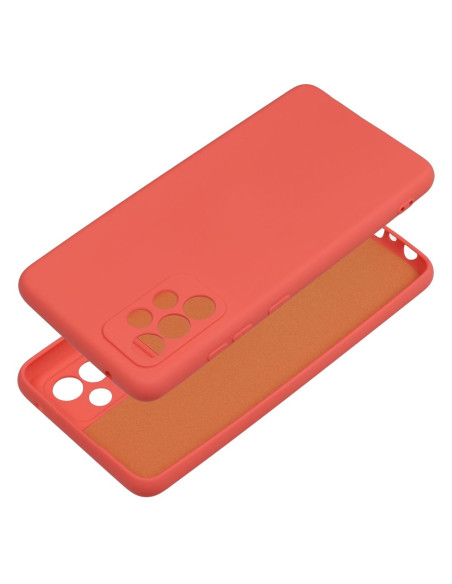 COQUE SILICONE pour SAMSUNG Galaxy A52 5G / A52 LTE ( 4G ) / A52S pêche