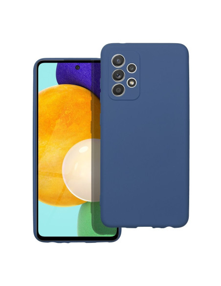 COQUE SILICONE pour SAMSUNG Galaxy A52 5G / A52 LTE ( 4G ) / A52S BLEU