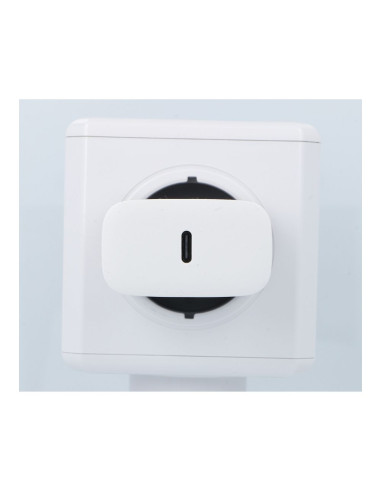 Chargeur secteur Forcell avec câble USB type C et câble type C - 3A 25W avec fonction de charge PD et QC 4.0