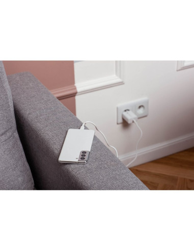 Chargeur secteur Forcell avec câble USB type C et câble type C - 3A 25W avec fonction de charge PD et QC 4.0