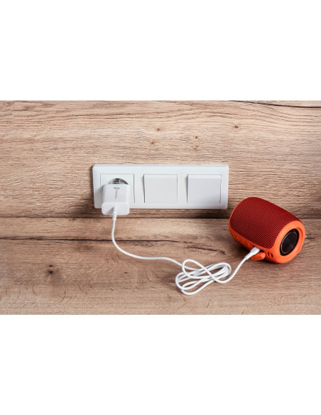 Chargeur secteur Forcell avec câble USB type C et câble type C - 3A 25W avec fonction de charge PD et QC 4.0