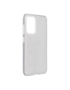 Coque Forcell - SHINING pour SAMSUNG Galaxy A52 5G / A52 LTE ( 4G ) / A52S ARGENT