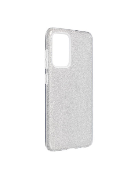 Coque Forcell - SHINING pour SAMSUNG Galaxy A52 5G / A52 LTE ( 4G ) / A52S ARGENT