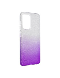 Coque Forcell - SHINING pour SAMSUNG Galaxy A52 5G / A52 LTE ( 4G ) / A52S TRANSPARENT / VIOLET