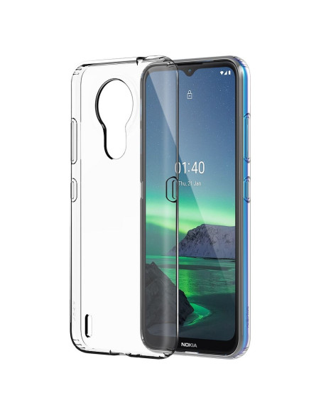 Coque BACK CASE Ultra Slim 0,5mm pour NOKIA 1.4 TRANSPARENT