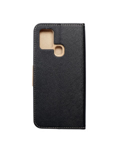 Etui Fancy Book SAMSUNG A21s or/ noir 2