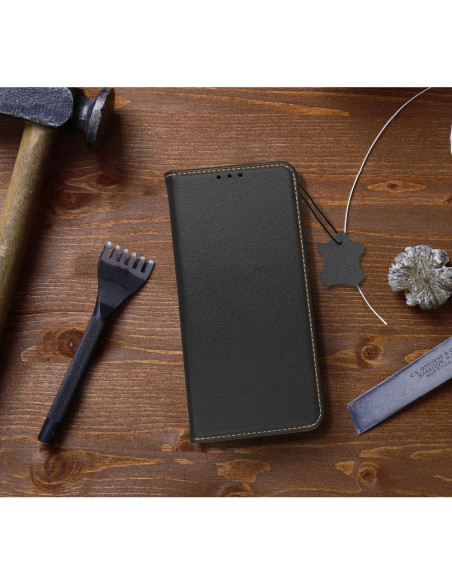 Etui en cuir SMART PRO pour IPHONE 12/12 PRO noir
