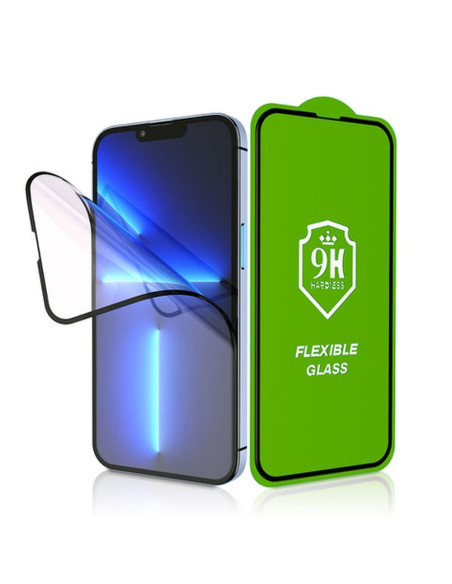 Verre hybride BESTSUIT FLEXIBLE 5D Full Glue pour Samsung Galaxy A51 Noir