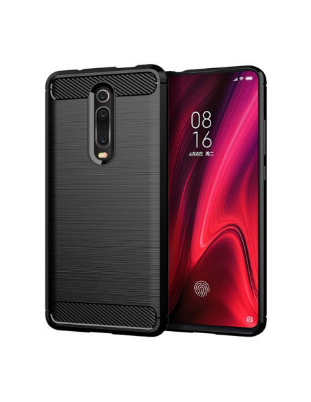 Coque CARBON pour XIAOMI Redmi 9T / Poco M3 noir