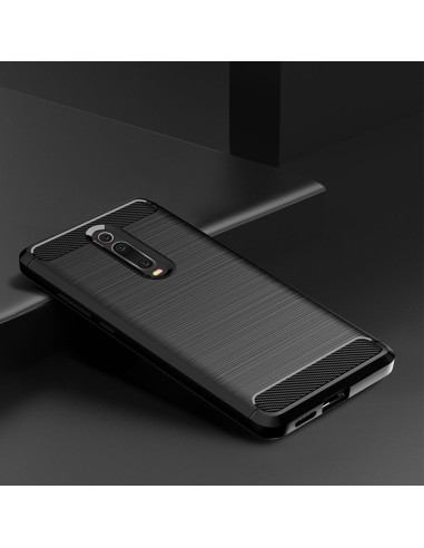 Coque CARBON pour XIAOMI Redmi 9T / Poco M3 noir