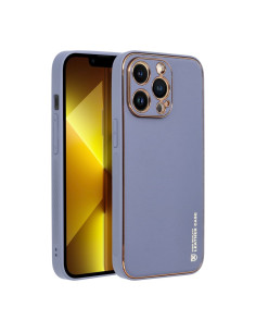 Etui LEATHER Case en cuir pour IPHONE 11 BLEU 2