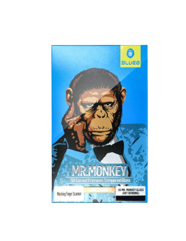5D Mr. Monkey Glass - pour Samsung Galaxy A52 5G NOIR (Strong Lite)