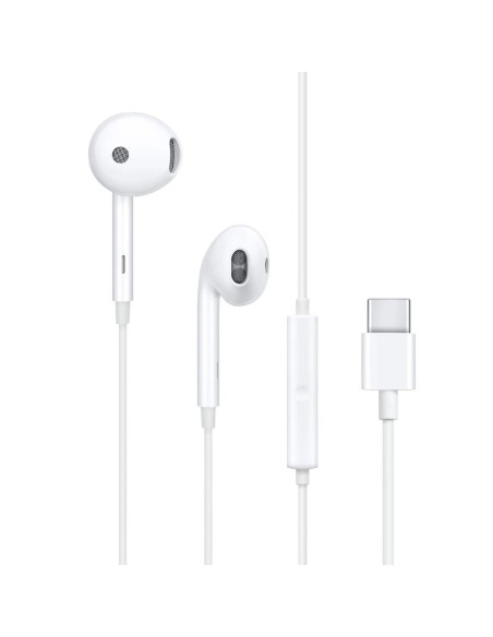 KIT STEREO ORIGINAL OPPO MH135-3 USB C blanc bulk