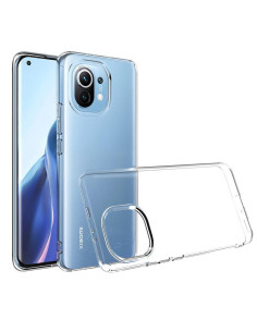 Coque BACK CASE Ultra Slim 0,5mm pour XIAOMI Mi 11 Lite 5G / Mi 11 Lite LTE ( 4G ) TRANSPARENT