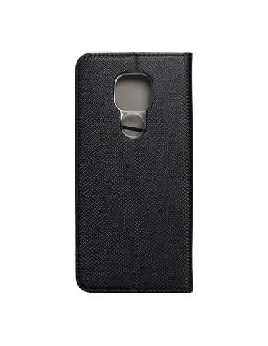 Etui Smart Case book pour MOTOROLA MOTO E7 PLUS / G9 PLAY / G9 noir