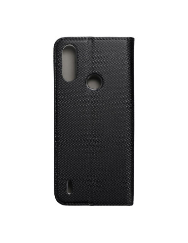 Etui Smart Case book pour MOTOROLA MOTO E7 POWER noir