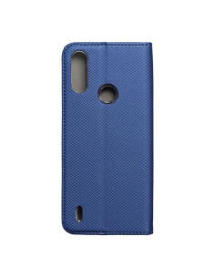 Etui Smart Case book pour MOTOROLA MOTO E7 POWER bleu marine 2
